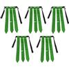 SODIAL Gioco di Touchdown Giovanile Della Cintura da Calcio con Bandiera Verde Cat5509