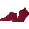 FALKE Cool Kick Sneaker W Sn morbidi traspiranti asciugatura rapida bassi tinta unita 1 paio, Calzini corti Donna, Rosa Red Pepper 8074, 35-36