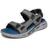 Skechers ORVAN SD Sandalo da Uomo, Colore Antracite/Sintetico/Nylon, Taglia 40
