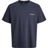 JACK & JONES Jormontauk AOP Back Tee SS Crew Neck