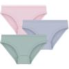 Petit Bateau Set di Mutandine per Bambini in Cotone Tinta Unita