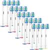 Carehabi 20 Testine Di Ricambio per Spazzolino Elettrico Oral B, Ricambio Testine Spazzolino Elettrico Compatibili con Oral B Braun, Ricariche Ricarica Spazzolino Elettrico Compatibile con Oral B