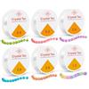 Carehabi Filo Elastico per Braccialetti 6 Volumi Hilo per Braccialetti 0.4mm 0.5mm 0.6mm 0.8mm 1mm Transparente Elastico per Braccialetti Filo Nylon per Braccialetti e Perline per la Creazione di Gioielli
