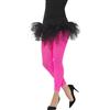 SMIFFYS Leggings in pizzo anni '80, rosa fluo Halloween