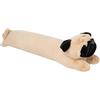ETRAVEL Paraspifferi decorativo sotto porta, 91 cm, per porte e finestre, ponderato a forma di cane, blocca il rumore, con passanti per appendere (110 cm, cane carino)