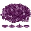 sourcing map Set di 200 bottoni a pressione in plastica T5 rotondi in resina, senza cuciture, kit di bottoni a pressione in plastica, per abbigliamento, cucito, cappotti, pannolini, bavaglini, colore