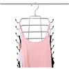WMMADAY Gruccia pieghevole salvaspazio in acciaio inox, per canotte e reggiseni, cami, reggiseni