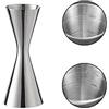 cilate Cocktail Misurino 304 Misurino in Acciaio Inossidabile Bilancia Integrata Cocktail Jigger Dual Spirit Measure Cup, Barman Professionale, Adatto per Bar e appartamenti (30/60ml)