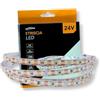 GASIASHOP SRL UNIVERSO STRISCIA LED FLESSIBILE DC 24V 100W SMD 2835 MONOCOLORE 120 LED/M - BOBINA DA 10 METRI TAGLIO OGNI 1CM (Bianco Naturale)