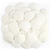 TaoQ C 20 Pezzo Conchiglie di Capesante Conchiglia Naturale, 6CM - 8CM Bianche Gusci di Capesante Piccole Conchiglie per Decorazione di Nozze Beach Tema Party, Serbatoio di Pesce e Vaso Filler