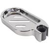 Ludom Portasapone per asta doccia, porta sapone da bagno a clip, in ABS, regolabile, pratico gadget da bagno
