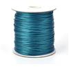 FASHEWELRY 1 mm 200 yards/rotolo cerato poliestere perline filo bobina per gioielli fai da te collana braccialetto artigianato fare tè