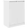 vidaXL Scarpiera Bianca 57x34x76 cm in Legno Multistrato, armadietti per Scarpe, scaffale per Scarpe, scarpiera, Contenitore per Scarpe