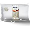 BEFA NATUR Cuscino in piuma, 60 x 80 cm (2 pezzi), set di cuscini 100% piume, peso imbottitura: 1125 g, adatto alle persone allergiche (NOMITE), certificato per il benessere degli animali (DOWNPASS
