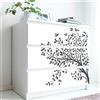 Alwayspon, Adesivi decorativi per mobili Ikea KE Expedit Kallax/MD, scaffali, librerie, armadi, mobili per la casa