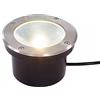 VSHENG COB Faretto Incasso LED da Esterno Rotondo Luce Sotterranea A LED IP66 Impermeabile AC85-265V Giardino Faretti per Vialetto Ponte Sentiero Passo Ville Illuminazione del Paesaggio (Color : Warm