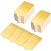 MengH-SHOP Cake Boards Rettangolare Vassoi in Cartone Mousse Display Vassoio Carta Usa e Getta Espositori da Dessert per Torte e Dolci Base da Torta per Matrimoni, Feste di Compleanno 100 Pezzi