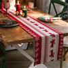 Hoqque Decorazioni Natalizie Runner Natalizio da Tavolo Addobbi Cucina Casa Tavola