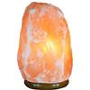 Apistore Lampada ai cristalli di sale Himalaya grezza - peso fino a 2,5 kg - con CONFEZIONE REGALO IN JUTA