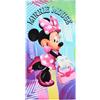 Disney Store Disney Minnie Mouse Telo Mare, Asciugamano da Bagno, 70 x 140 cm, 100% Cotone, Multicolore (Vestito Rosa)