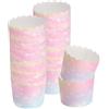 QUARKZMAN 50pz Rivestimenti per Cupcake e Rivestimenti Rosa Sfumato