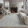 PureCozy Tappeto Salotto 200x300cm Grigio Antiscivolo Camera da Letto Tapette Pelliccia Sintetica Tappeti Soggiorno Cameretta Bambino Ufficio Carpet Morbido Grande Rug