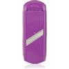 Börner DesignLine Affettatrice - Affettaverdure Ideale per Cetrioli, Carote e Cavoli - Tagliaverdure per Fette di Frutta/Verdura - Made in Germany - Grattugia da Cucina (Viola)