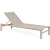 Bizzotto Lettino Skipper New con ruote Timber