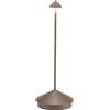 Zafferano Pina Pro LED lampada da tavolo Corten