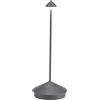 Zafferano Pina Pro LED lampada da tavolo Nero