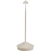 Zafferano Pina Pro LED lampada da tavolo Sabbia