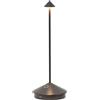 Zafferano Pina Pro LED lampada da tavolo Titanio