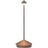Zafferano Pina Pro LED lampada da tavolo Bronzo