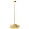 Zafferano Pina Pro LED lampada da tavolo Foglia color Oro