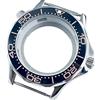 ROUREOX 41mm Cassa Orologio Subacqueo Acciaio 316L Vetro Zaffiro Impermeabile NH34 NH35 NH36 NH38 for Omega Seamaster Diver 300M-8 41MM