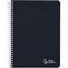 Liderpapel Quaderno a spirale leiderpapel a4 witty copertina rigida 80h 90gr due strisce larghe linea guida 3,5 mm con margine colore nero