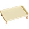 Baoblaze Supporto rialzato per mangiatoia per Animali Domestici, ergonomico, Lavabile, salvaspazio, Comodo per mangiatoie Automatiche, Supporto rialzato e, Giallo