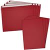 FarbenFroh by GUSTAV NEUSER Set di 10 biglietti singoli XXL in formato DIN A4 (21 x 29,7 cm), con buste in formato DIN C4, colore rosso rosa, con chiusura adesiva, adatti per l'invio di biglietti di auguri, certificati e buoni