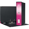 Rexel Esselte Dox 2 Raccoglitore a Leva Formato Protocollo D8, A4, Fucsia, Confezione da 6 Pezzi