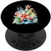 Coastal Watercolor Studio Acquerello Stella Marina Oceano Tropicale PopSockets PopGrip Adesivo