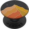Night Skies Mountain Starlight Phone Gri Night Skies Mountain Starlight PopSockets PopGrip Adesivo