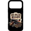 Jimbeels Custodia per iPhone 17 Pro Max Ink Roller Ready Rullo Inchiostro Tipografia