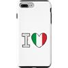 Mark Ewbie Designs Custodia per iPhone 7 Plus/8 Plus Amo l'Italia