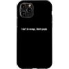 YO! Custodia per iPhone 11 Pro I Don't Do Revenge I Delete People Divertente Sarcasmo Citazione