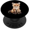 Wildwood Wonders Carino Baby Fox Acquerello Foresta Animale Art PopSockets PopGrip Adesivo