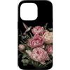Hummingbird Apparel For Kids and Adults Custodia per iPhone 14 Pro Max Colibrì Peonia Floreale Giardino Botanico Amante degli Uccelli