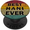 First Names Apparel vintage Style Nome personalizzato Hani I love Hani Retro stile vintage PopSockets PopGrip Adesivo
