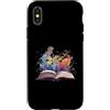Enchanted Pages Designs Custodia per iPhone X/XS Fantasy Book Imagination Storytelling Reader