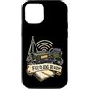 Jimbeels Custodia per iPhone 12/12 Pro FIELD LOG READY Radio Registro Antenna
