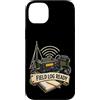 Jimbeels Custodia per iPhone 14 Plus FIELD LOG READY Radio Registro Antenna